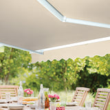 Easy Fit Greenhurst Balmarol Patio Awning – Retractable Sun Canopy | 2.5m, 3m & 3.5m Widths