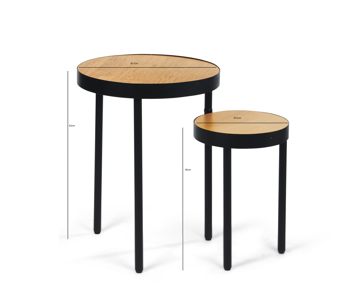 Rotating Dual-Layer Side Table – Space-Saving Modern Accent Table