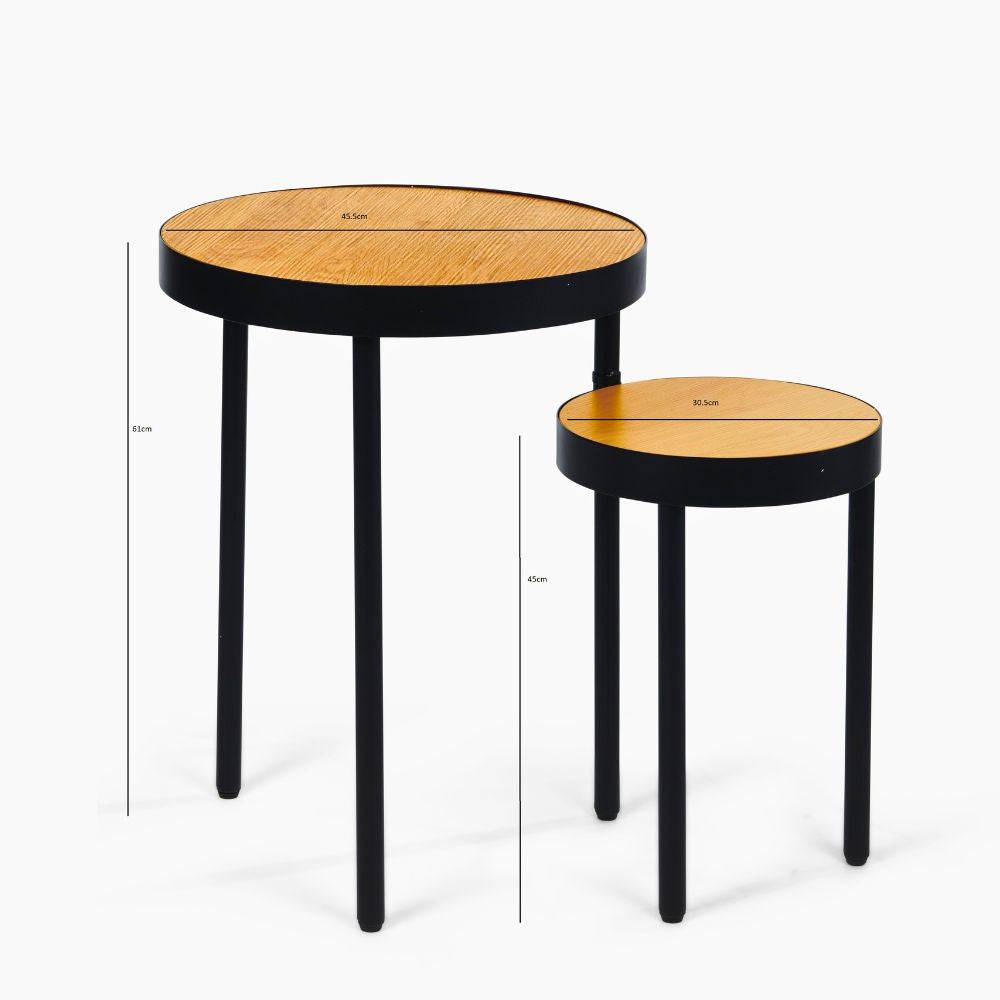 Rotating Dual-Layer Side Table – Space-Saving Modern Accent Table