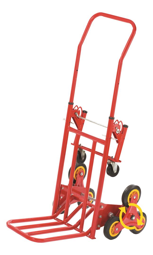 Powertek Multi Function Tri-Truck – Heavy Duty Stair Climbing Trolley & Folding Sack Truck