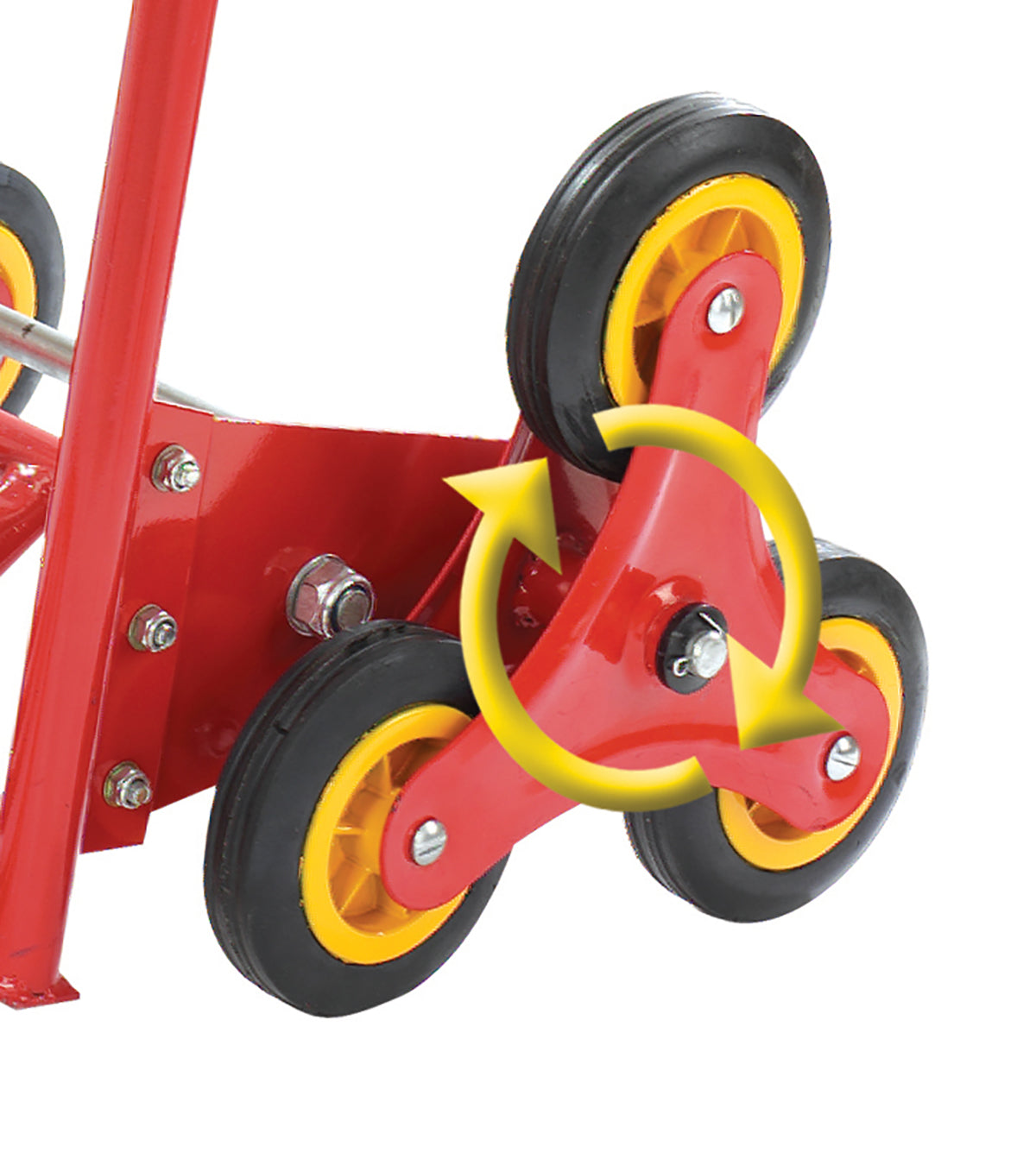 Powertek Multi Function Tri-Truck – Heavy Duty Stair Climbing Trolley & Folding Sack Truck