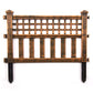 Pack of 4 Bronze Decorative Garden Fence Panels – Easy Fit Lawn & Border Edging (240cm Total)