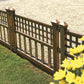 Pack of 4 Bronze Decorative Garden Fence Panels – Easy Fit Lawn & Border Edging (240cm Total)