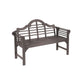 Lutyens Style Garden Bench – Sustainable Acacia Hardwood Outdoor Seat in Chestnut, White or Natural Finish