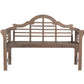 Lutyens Style Garden Bench – Sustainable Acacia Hardwood Outdoor Seat in Chestnut, White or Natural Finish