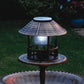 Solar-Powered Bird Bath and Planter with Lantern Top – 107cm Height