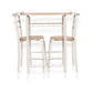 Stylish 2-Seater Compact Dining Set with Storage Shelf – Ideal for Small Spaces
