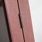 Wood Effect Display Cabinet with Drawer – Adjustable Shelves & Perspex Doors in Oak or Mahogany