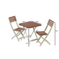 Two-Tone Burley Hardwood 3-Piece Bistro Set
