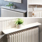 Easy Fit Radiator Shelves – No-Drill Installation in White or Oak Finish