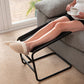 Deluxe & Standard Adjustable Leg Rest – Lightweight Foot Support with Steel or Chrome Frame