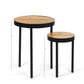 Rotating Dual-Layer Side Table – Space-Saving Modern Accent Table