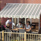 Easy Fit Greenhurst Ascot Patio Awning – Easy Fit Retractable Sun Canopy | 2.5m, 3m & 3.5m Widths