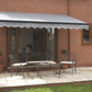 Easy Fit Greenhurst Berkeley Patio Awning – Retractable Outdoor Sunshade | 2.5m, 3m & 3.5m Widths