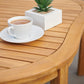Banana-Shaped Wooden Table – Available in Natural and Sage Green