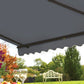 Easy Fit Greenhurst Grosvenor Patio Awning – Retractable Garden Canopy | 2.5m, 3m & 3.5m Widths
