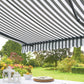 Easy Fit Greenhurst Kensington Patio Awning – Easy Fit Retractable Garden Canopy | 2.5m, 3m & 3.5m