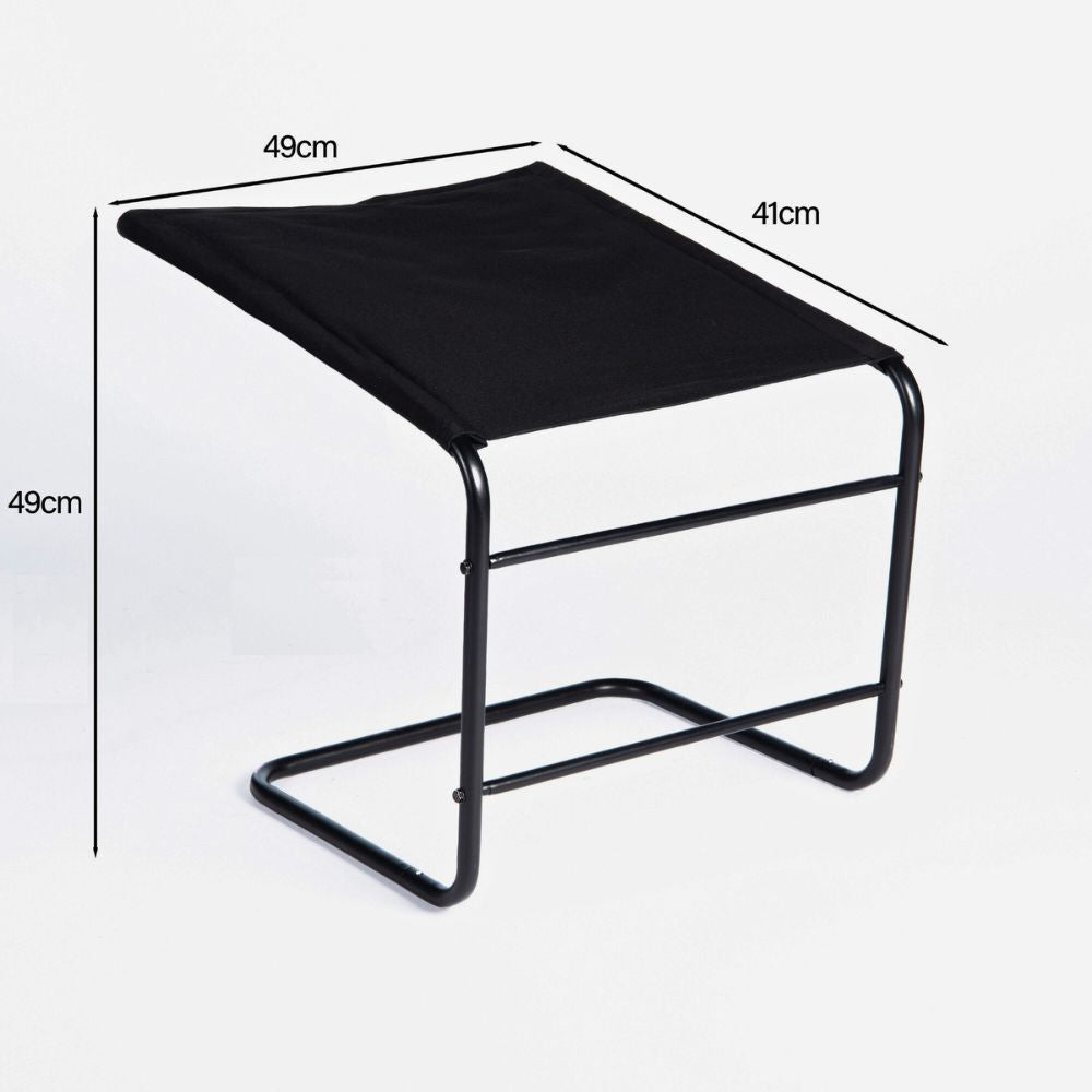 Deluxe & Standard Adjustable Leg Rest – Lightweight Foot Support with Steel or Chrome Frame