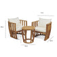 Abberley Acacia Wood Conversation Set – 2-Seater Garden Lounge Set