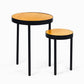Rotating Dual-Layer Side Table – Space-Saving Modern Accent Table