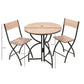 Folding Bistro Table and Chairs Set – Space-Saving Dining Solution for 2