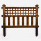 Pack of 4 Bronze Decorative Garden Fence Panels – Easy Fit Lawn & Border Edging (240cm Total)