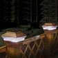 Pack of 2 Universal Solar Post Lights – Super Bright Outdoor LED